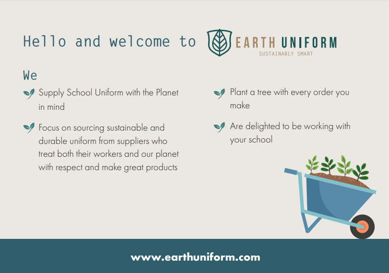 Earth Uniform welcome